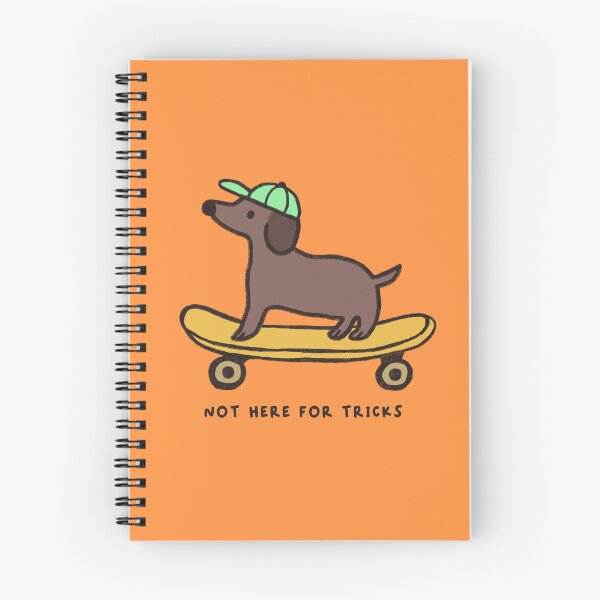 Item preview, Skateboarding Dachshund Cute Cartoon Wiener Dog Funny Teen Skater designed and sold by roarsomethings.