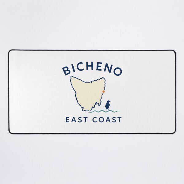 Item preview, Bicheno Tasmania Travel Art | Little Penguins and Coastal Illustration designed and sold by AMICO77.