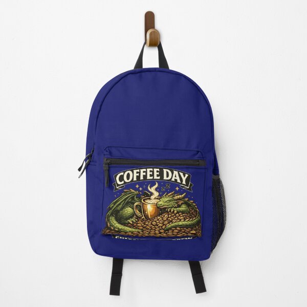 Item preview, Coffee Day Guardian of the Brew | Sleeping Dragon Coffee Lover Fantasy Design designed and sold by irfanshikh.