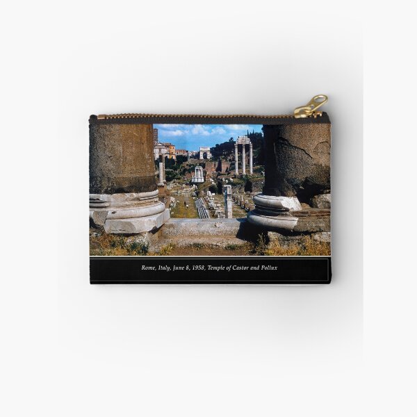 Item preview, Rome, Italy, June 8, 1958, Temple of Castor and Pollux designed and sold by AMacGPhilly.