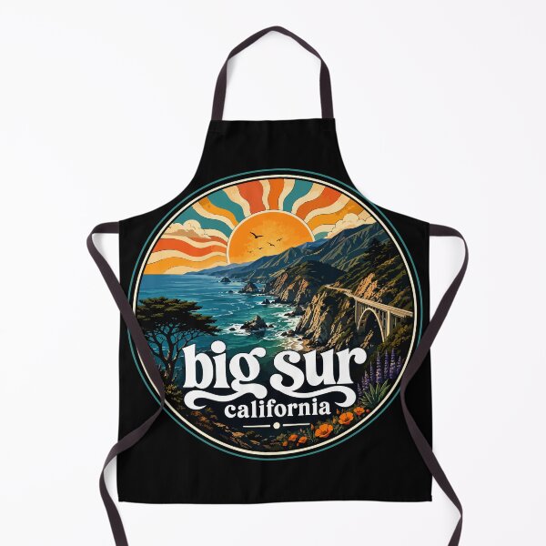 Item preview, Big Sur California Trippy Art Travel designed and sold by TomFrontierArt.