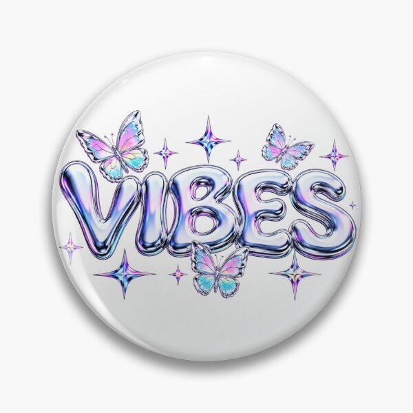 Item preview, Y2K Iridescent Chrome Vibes with Holographic Butterflies designed and sold by Piising.