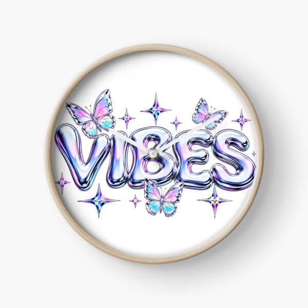 Item preview, Y2K Iridescent Chrome Vibes with Holographic Butterflies designed and sold by Piising.