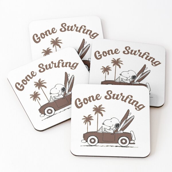 Item preview, Snoopy Peanuts Snoopy & Woodstock Surf Club - Gone Surfing designed and sold by Gbriel3.