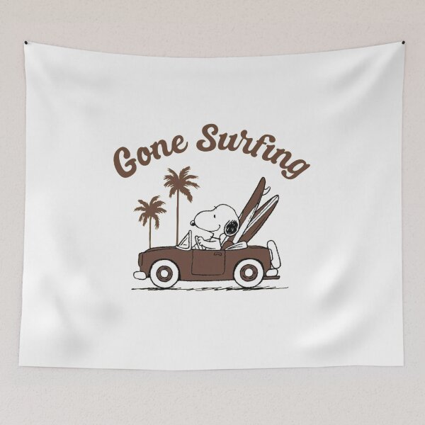 Item preview, Snoopy Peanuts Snoopy & Woodstock Surf Club - Gone Surfing designed and sold by Gbriel3.
