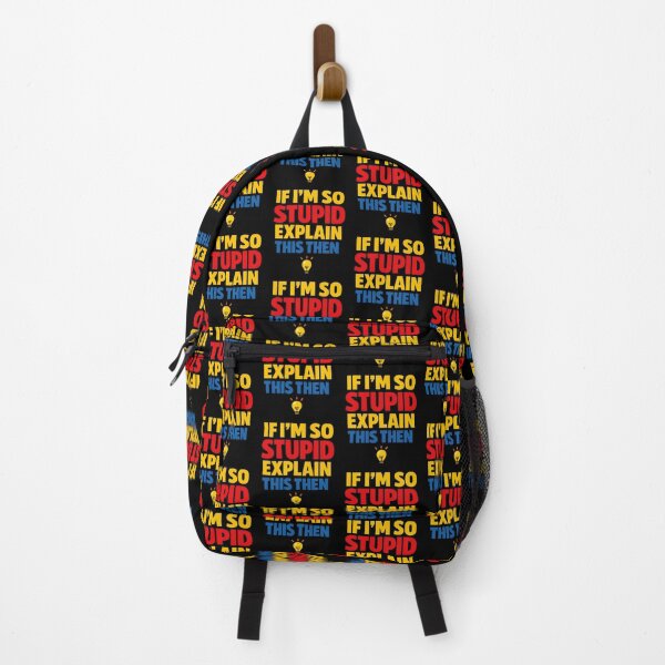 Item preview, If I'm So Stupid Explain This Then Sarcastic Joke designed and sold by TeeTimeTreasure.