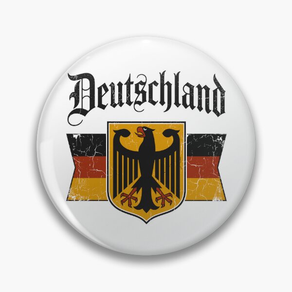 Item preview, Deutschland Eagle Flag Vintage  designed and sold by EverkindInk.