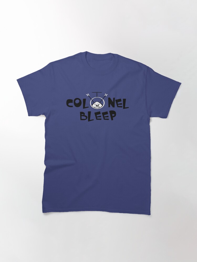 Alternate view of Colonel Bleep Spaceman From The Future in the 50's Classic T-Shirt