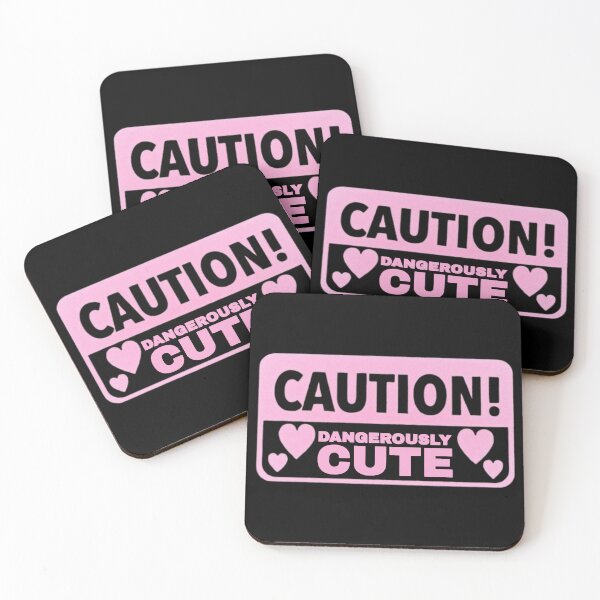 Item preview, Caution Dangerously Cute designed and sold by PopBubbleShop.