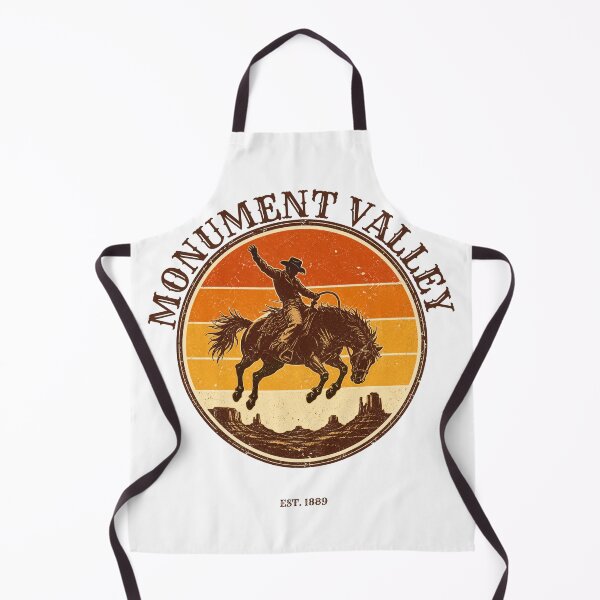 Item preview, Retro Monument Valley Sunset Cowboy designed and sold by Piising.