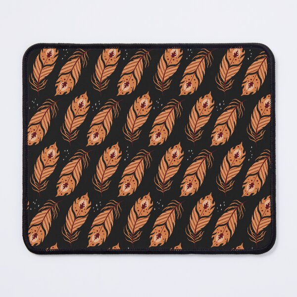 Item preview, Phoenix Feathers Pattern - Fiery Draconic Heraldry designed and sold by Daniel Bevis Design.
