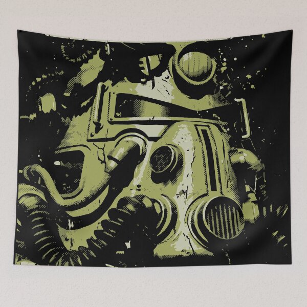 Item preview, Post-Apocalyptic Armored Helmet - Retro Survival Art designed and sold by moosesclub.