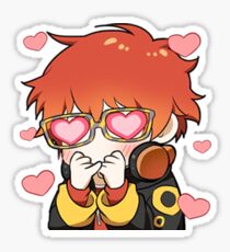 707 Heart Eyes Sticker Sticker