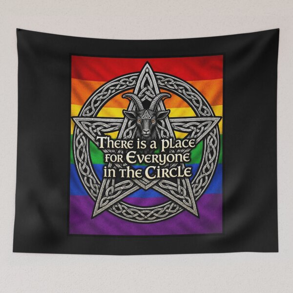 Item preview, There Is a Place for Everyone Pride Goat designed and sold by Witch Joseph.