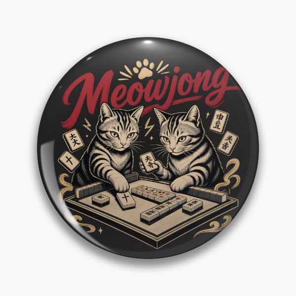 Item preview, Cute Meowjong Cats designed and sold by legendaryskins.