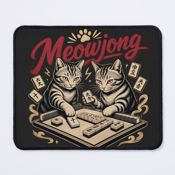 Item preview, Cute Meowjong Cats designed and sold by legendaryskins.