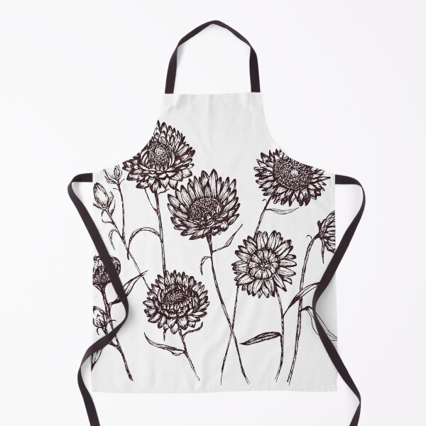 Item preview, Pen + Ink everlasting daisies designed and sold by Bloominbush.
