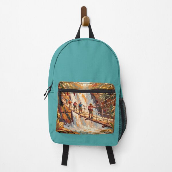 Item preview, Painterly Jungle Expedition with Symbolic Adventure Spirit designed and sold by FotoworldEdel.