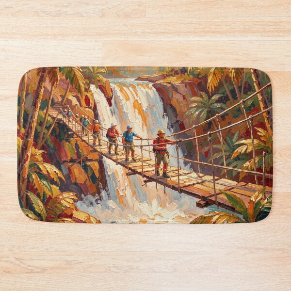 Item preview, Painterly Jungle Expedition with Symbolic Adventure Spirit designed and sold by FotoworldEdel.