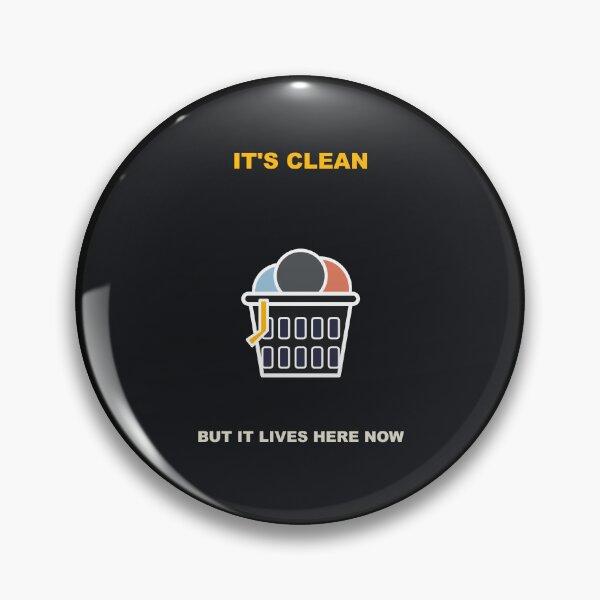 Item preview, Its Clean But It Lives Here Now Laundry Procrastination designed and sold by bonuspost.