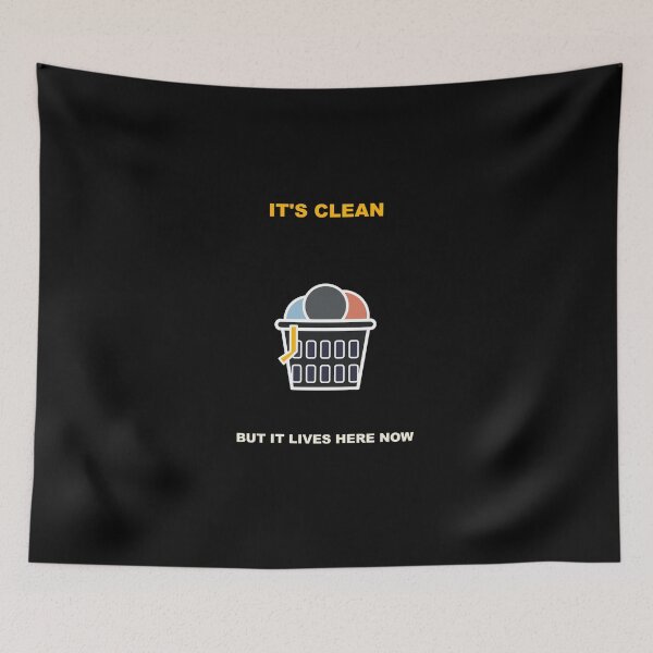 Item preview, Its Clean But It Lives Here Now Laundry Procrastination designed and sold by bonuspost.