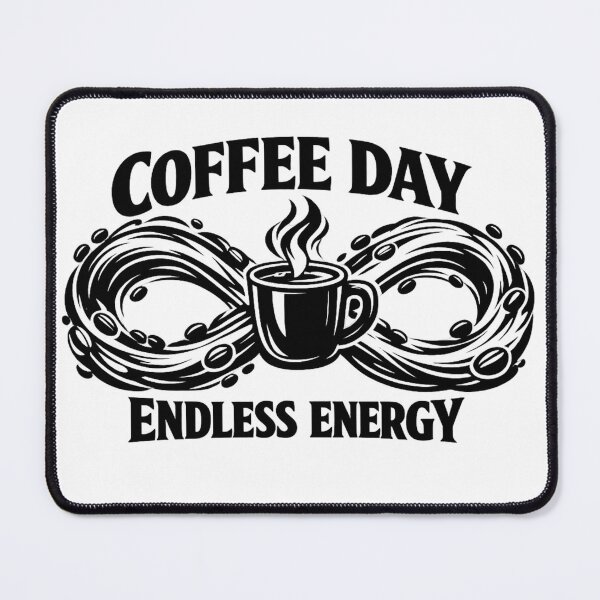 Item preview, Coffee Day Infinite Energy | Infinity Coffee Lover Minimal Graphic Design designed and sold by irfanshikh.
