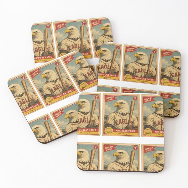 Item preview, Retro American Eagle Baseball designed and sold by Piising.
