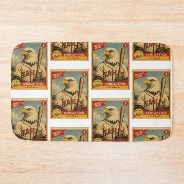 Item preview, Retro American Eagle Baseball designed and sold by Piising.