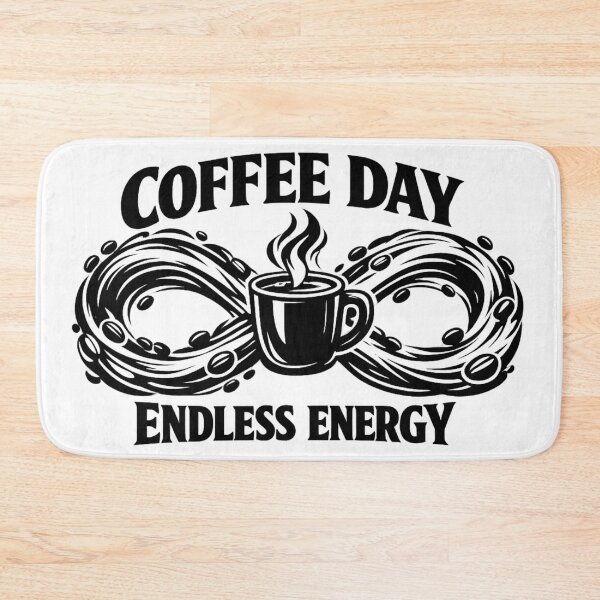 Item preview, Coffee Day Infinite Energy | Infinity Coffee Lover Minimal Graphic Design designed and sold by irfanshikh.