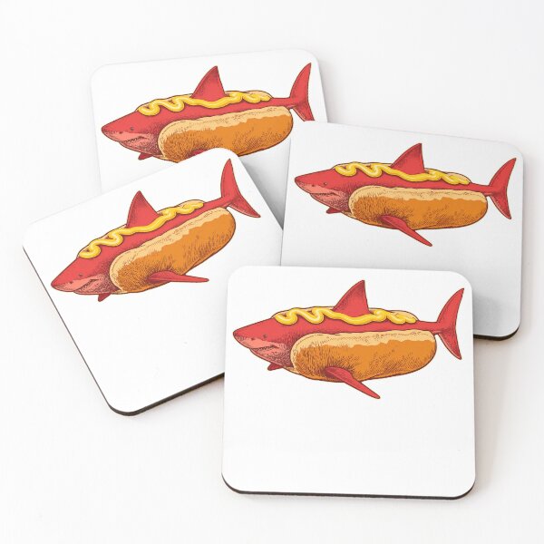 Item preview, Shark Dog With Mustard designed and sold by KireVeronica.