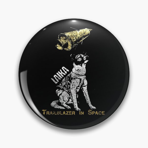 Item preview, Laika Trailblazer In Space Vintage Dog designed and sold by deccap.