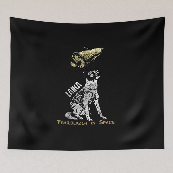 Item preview, Laika Trailblazer In Space Vintage Dog designed and sold by deccap.