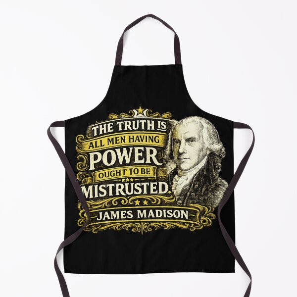 Item preview, James Madison Power Ought to Be Mistrusted Quote Design designed and sold by extrisiceye.