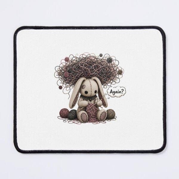 Item preview, Again? | Overthinking Rooki Sticker designed and sold by reanacreations.