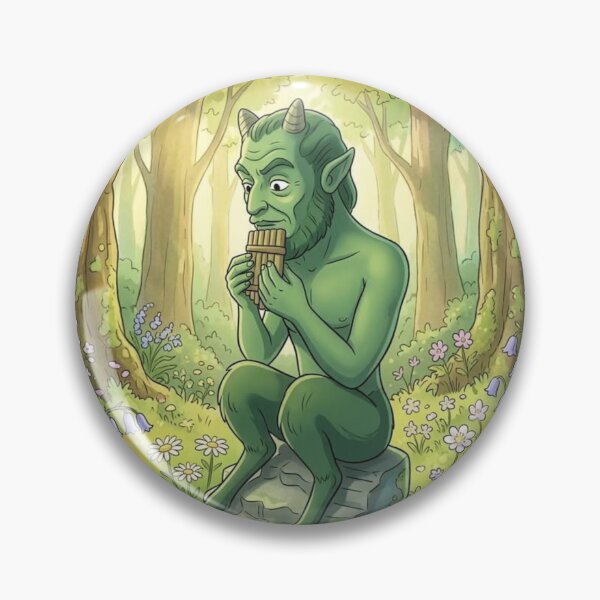 Item preview, Pan Playing the Pan Flute God of Nature designed and sold by Witch Joseph.