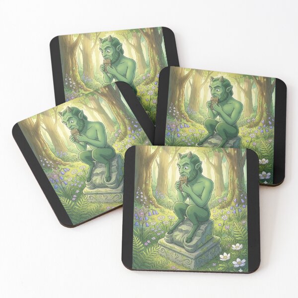 Item preview, Pan Playing the Pan Flute God of Nature designed and sold by Witch Joseph.
