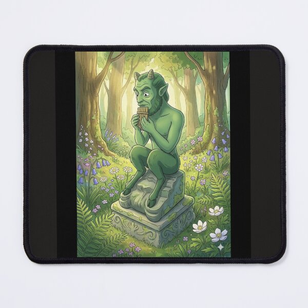 Item preview, Pan Playing the Pan Flute God of Nature designed and sold by Witch Joseph.