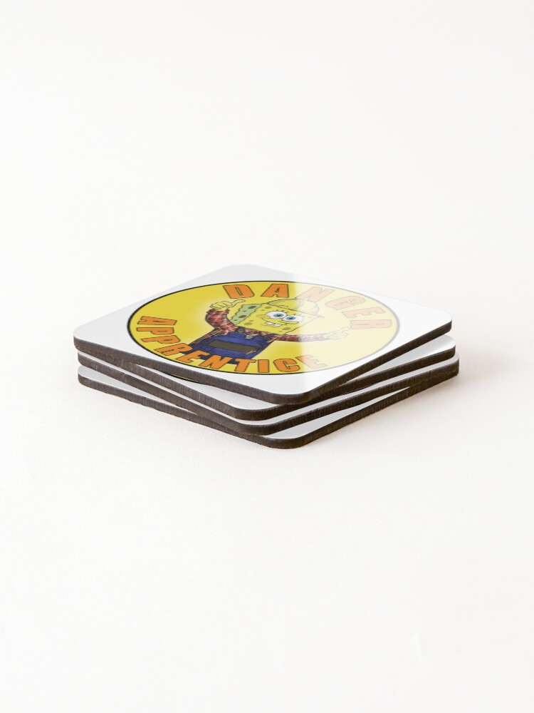 Thumbnail 4 of 5, Coasters (Set of 4), Danger apprentice designed and sold by unionpride.