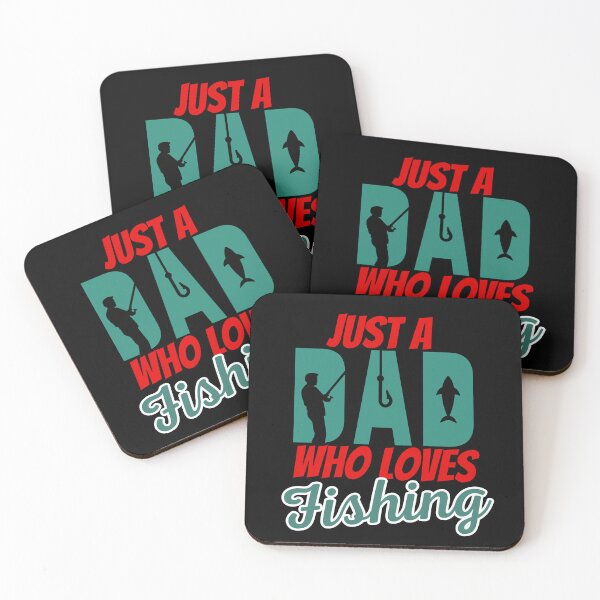 Item preview, Just a dad who loves fishing designed and sold by Oreo2020 Creations.