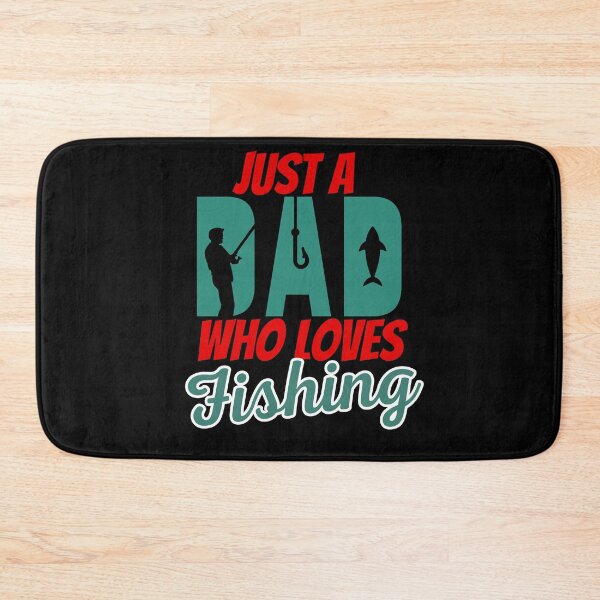 Item preview, Just a dad who loves fishing designed and sold by Oreo2020 Creations.