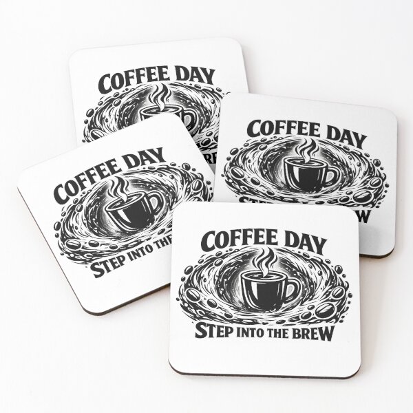 Item preview, Coffee Day Step Into The Brew | Coffee Portal Fantasy Caffeine Lover  designed and sold by irfanshikh.