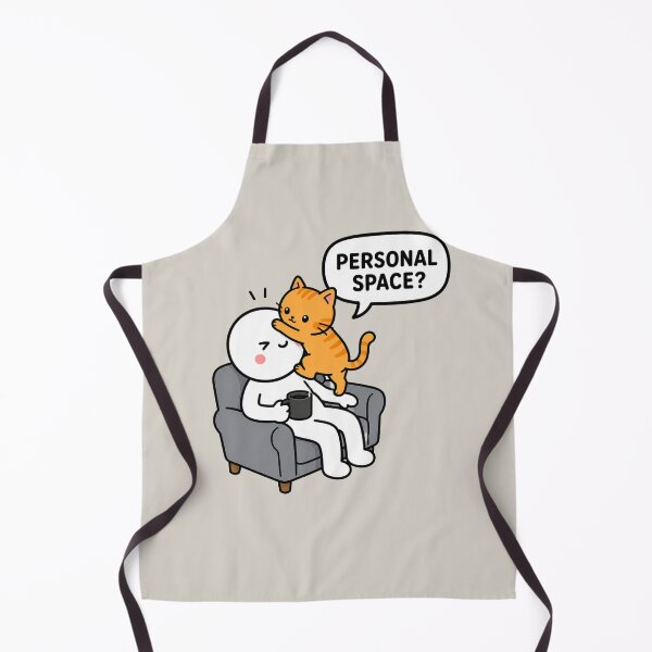 Item preview, Personal Space Funny Cat Meme designed and sold by MonkiFlipp.