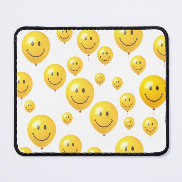 Item preview, Yellow Smile Balloons Pattern designed and sold by Piising.