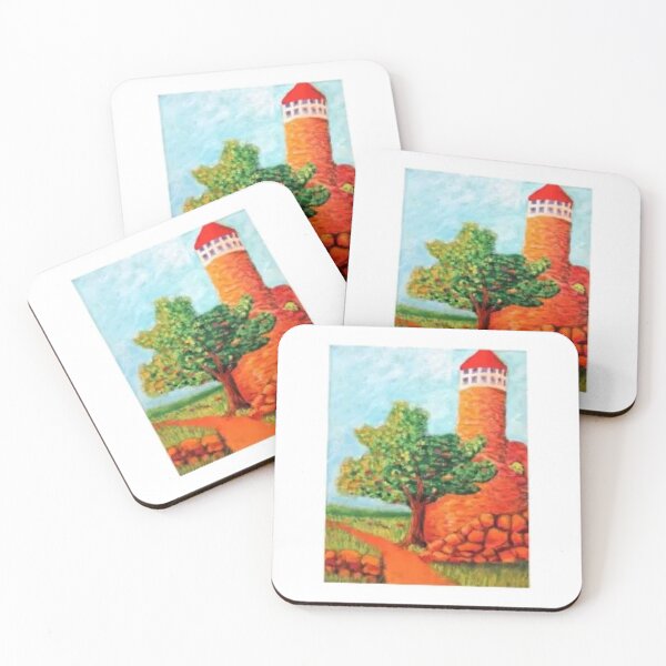 Item preview, Stone Tower Landscape designed and sold by ArtttVista.