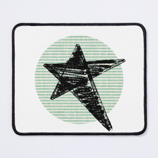 Item preview, Distressed Star Graphic |Striped Circle Retro Tee designed and sold by Piising.