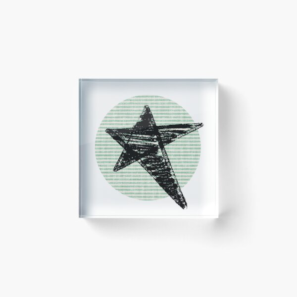Item preview, Distressed Star Graphic |Striped Circle Retro Tee designed and sold by Piising.
