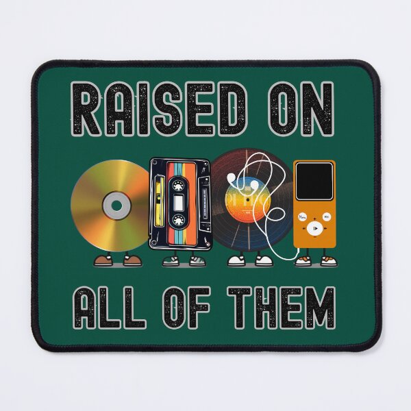 Item preview, Retro Music Lover Old School Cassette Vinyl Compact Disc Funny Design designed and sold by Zayavca.