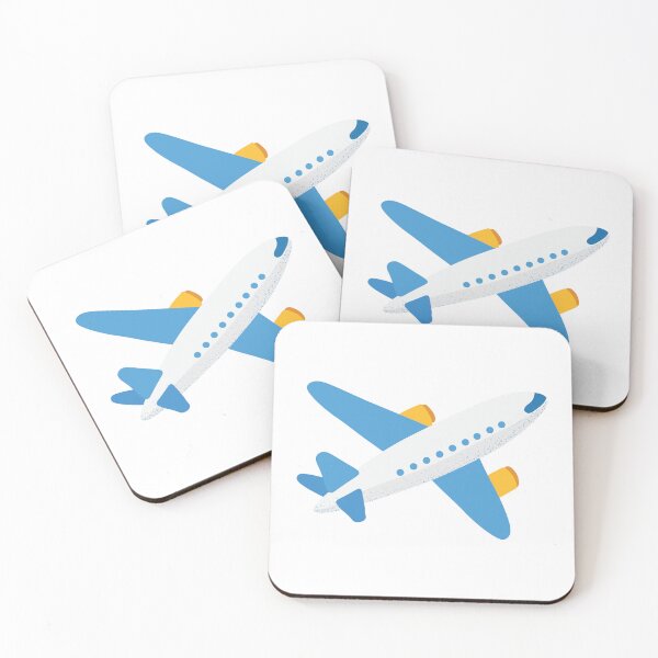 Item preview, Blue and White Airplane Flying High designed and sold by BetweenForms.