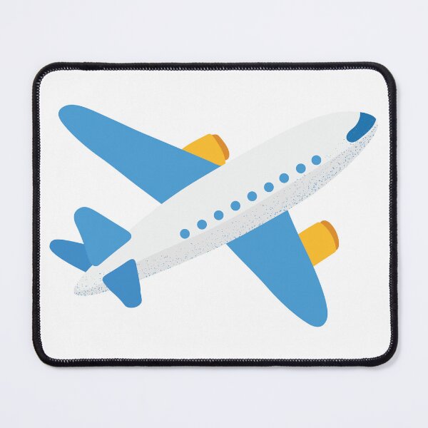 Item preview, Blue and White Airplane Flying High designed and sold by BetweenForms.