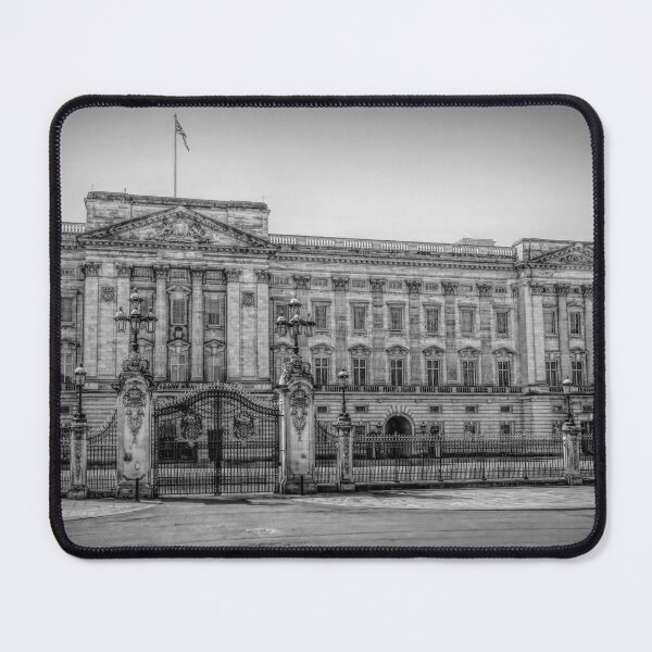 Item preview, London, UK - Iconic Buckingham Palace in Stunning Black and White designed and sold by jrtwynam.